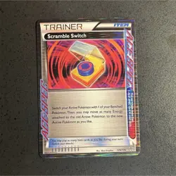 Pokemon Scramble Switch 129/135 Plasma Storm Rare Ace Spec Foil Trainer - Image 1