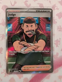 Pokemon TCG Judge Scarlet & Violet: Paldean Fates 228/091 Holo Ultra Rare - Image 1
