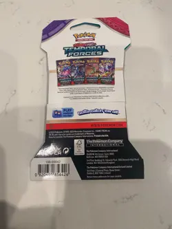 Pokemon TCG: Scarlet And Violet - Temporal Forces Sleeved Booster Pack - Image 5