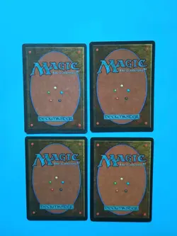 Magic the Gathering MTG 4th Edition CLOCKWORK BEAST X 4 LP/EX RARE 1995! - Image 2