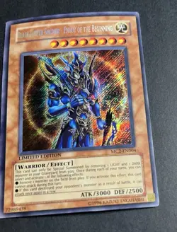 Yu-Gi-Oh! TCG Black Luster Soldier EOTB MC2-EN004 Vintage Secret Rare Holo 2004 - Image 4