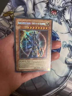 (A3) Yugioh Black Luster Soldier Envoy of the Beginning MC2-EN004 LP - Image 4
