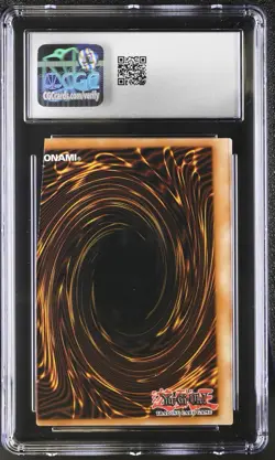 Yu-Gi-Oh! House Dragonmaid Twisted Miscut Error RA03-EN037 Super Rare CGC 8.5 - Image 2