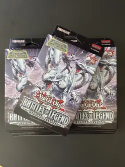 YuGiOh Battles Of Legends: Terminal Revenge 3 Pack Booster 1st Edition Sealed - Image 1
