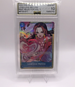 2024 ONE PIECE Love Love Mellow Alt art ST03-017 AGS 10 GEM MT - Image 1