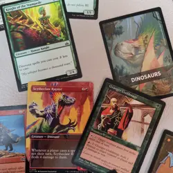 Commander Magic Deck MTG EDH - Gishath, Sun's Avatar Mythic Rare DINOSAURS Tribe - Image 4