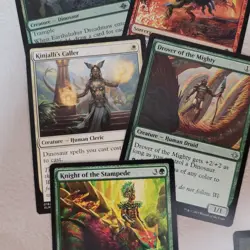 Commander Magic Deck MTG EDH - Gishath, Sun's Avatar Mythic Rare DINOSAURS Tribe - Image 5