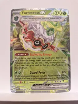 Forretress ex 5/193 Double Rare | Paldea Evolved | Pokemon Card - Image 1
