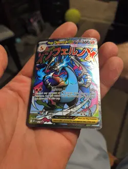 Pokemon TCG Mega-Charizard x EX Black Star Promo 023 Holo Card NM - Image 3