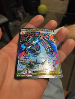 Pokemon TCG Mega-Charizard x EX Black Star Promo 023 Holo Card NM - Image 4