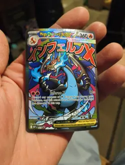 Pokemon TCG Mega-Charizard x EX Black Star Promo 023 Holo Card NM - Image 5