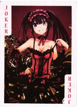 Kurumi Tokisaki DATE A LIVE Playing Card Goddess Story Anime Collectible Card - Image 1