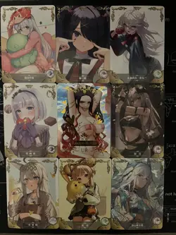 9 Sexy Anime Waifu Cards bulk - Image 1