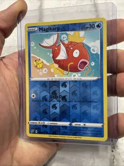 Flying Magikarp 039/192 Reverse Holo Pikachu on the Beach Art Pokemon Card LP+ - Image 2