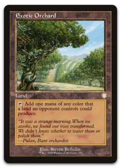 Exotic Orchard (Retro Frame) #185 (NM) Brothers' War BRC Magic MTG - Image 1
