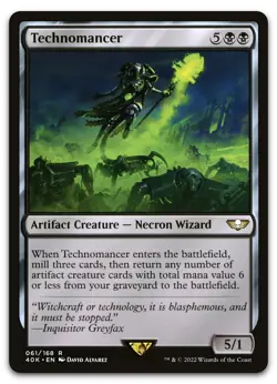 Technomancer #61 (NM) Warhammer 40,000 40K Magic MTG - Image 1