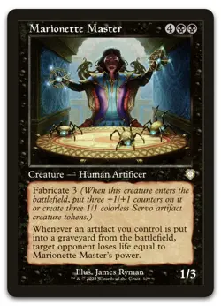 Marionette Master (Retro Frame) #109 (NM) Brothers' War BRC Magic MTG - Image 1