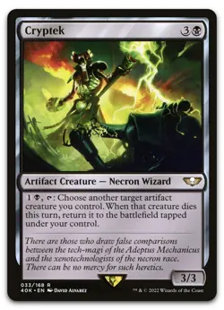 Cryptek #33 (NM) Warhammer 40,000 40K Magic MTG - Image 1