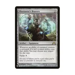 WOTC MtG The List Illusionist's Bracers (R) NM - Image 1