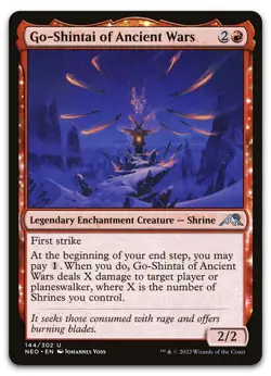 Go-Shintai of Ancient Wars #144 (NM) Kamigawa Neon Dynasty NEO Magic MTG - Image 1