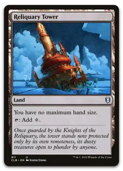 Reliquary Tower #911 (NM) Baldur's Gate CLB Magic MTG - Image 1