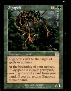 Gigapede LP Light Play Onslaught MTG [11582] - Image 1