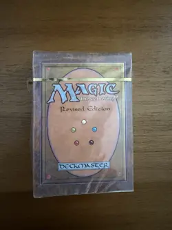 Magic Revised Edition Starter Deck Sealed MTG The Gathering Deckmaster 1994 New - Image 1