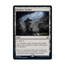 WOTC MtG Prerelease Promos Bonders' Enclave (R) (Foil) NM - Image 1