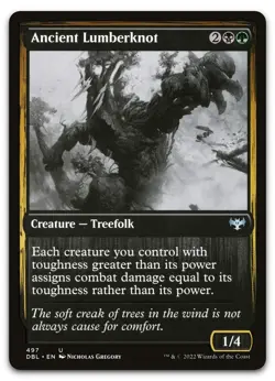 Ancient Lumberknot #497 (NM) Innistrad Double DBL Magic MTG - Image 1