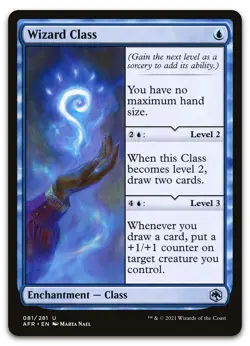 Wizard Class #81 (NM) Forgotten Realms AFR Magic MTG - Image 1