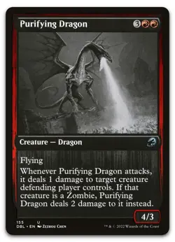 Purifying Dragon #155 (NM) Innistrad Double DBL Magic MTG - Image 1