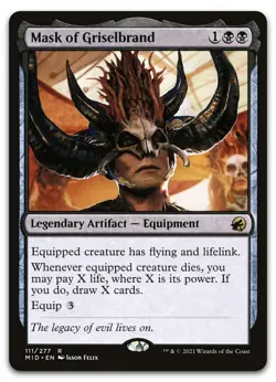 Mask of Griselbrand #111 (NM) Midnight Hunt MID Magic MTG - Image 1