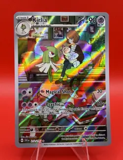 Kirlia 212/198 SV01: Scarlet & Violet Holo Full Art Rare Pokemon TCG - Image 1