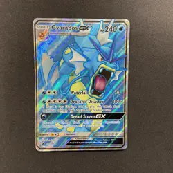 Gyarados GX 101/111 Crimson Invasion Full Art Ultra Rare New Holo Pokemon Card! - Image 1