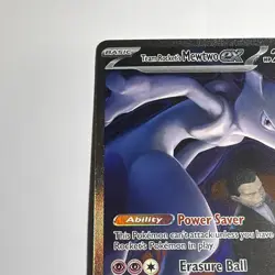 Pokemon TCG Team Rocket's Mewtwo EX SIR 281/217 NM Ascended Heroes - Image 3