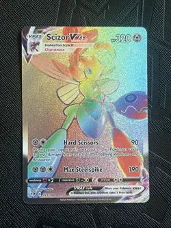 Pokemon TCG Scizor VMAX 193/189 Darkness Ablaze Secret Rare Holo (English) - NM - Image 3