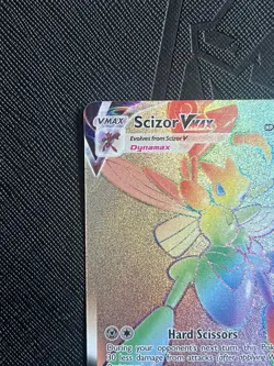 Pokemon TCG Scizor VMAX 193/189 Darkness Ablaze Secret Rare Holo (English) - NM - Image 4