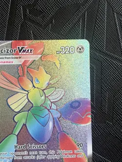Pokemon TCG Scizor VMAX 193/189 Darkness Ablaze Secret Rare Holo (English) - NM - Image 5