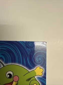 Pokemon Topps Johto Series 1 Politoed #186 - blue label, non-holo - Image 4