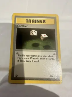 Pokemon TCG - Gambler 60/62 Fossil Common LP - Image 1