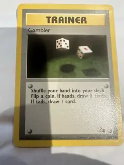 Pokemon TCG - Gambler 60/62 Fossil Common LP - Image 5