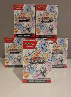 Pokemon Prismatic Evolutions Booster Bundle Sealed - Ships Today 🚚📦💨 - Image 1