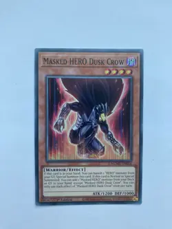 Yugioh Masked HERO Dusk Crow (MZMU-EN014) - Image 1
