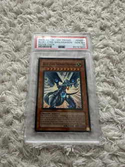 2004 YU-GI-OH! PROMO MOVIE PACK #EN001 BLUE-EYES SHINING DRAGON PSA 10 - Image 1