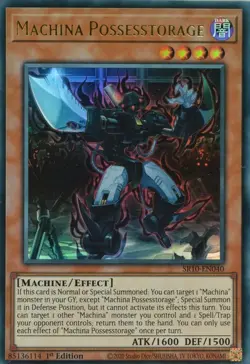 Machina Possesstorage 1st Edition Ultra Rare SR10-EN040 LP - Image 1