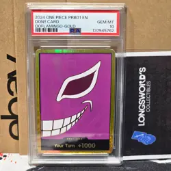 DOFLAMINGO GOLD DON!! EN - PRB01 Premium Booster -The Best- PSA 10 - One Piece - Image 2