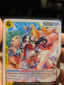 Gorgon Sisters OP14-105 UC The Azure Sea's Seven English One Piece - Image 4