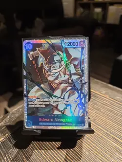 Edward.Newgate SR OP13-042 Carrying On His Will Foil One Piece TCG - Image 1