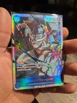 Edward.Newgate SR OP13-042 Carrying On His Will Foil One Piece TCG - Image 4