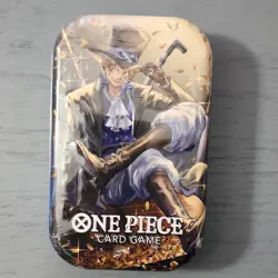 One Piece CCG Tin Pack Set Vol.2 All 3 Art Tins (Luffy, Ace, Sabo) - Image 2